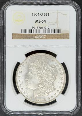 1904-O Morgan Dollar MS64 NGC