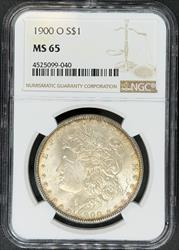 1900-O Morgan Dollar MS65 NGC