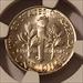 1953 D Roosevelt Dime MS67 FT NGC Toning
