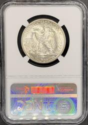 1947-D Walking Liberty Half Dollar MS65 NGC