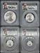 2023 Silver Eagle Fiji 4pc.Set FDI Reverse PR70 PCGS Rev PR70