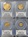 2021 T1 4pc Gold Set MS70 PCGS First Day Issue