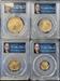 2021 T1 4pc Gold Set MS70 PCGS First Day Issue