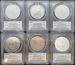 2021 6pc Morgan & Peace Set MS70 PCGS Damstra Signed Advanced Release 100th Anniversary
