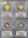 2022-W 4pc Gold Set PR70DCAM PCGS Advanced Release Sabin Signed