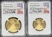 1987-P/1987-W Gold Eagle 2pc Set PF70UCAM NGC
