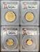 2024 4pc Gold Set MS70 PCGS First Day Issue