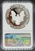 2021-W T1 Silver Eagle PF70UCAM NGC Cabral Signed