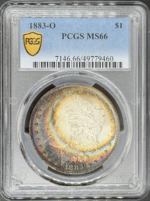 1883-O Morgan Dollar MS66 PCGS