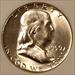 1959 Franklin Half Dollar MS65 NGC